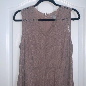 H&M crème tan dress (size: M)